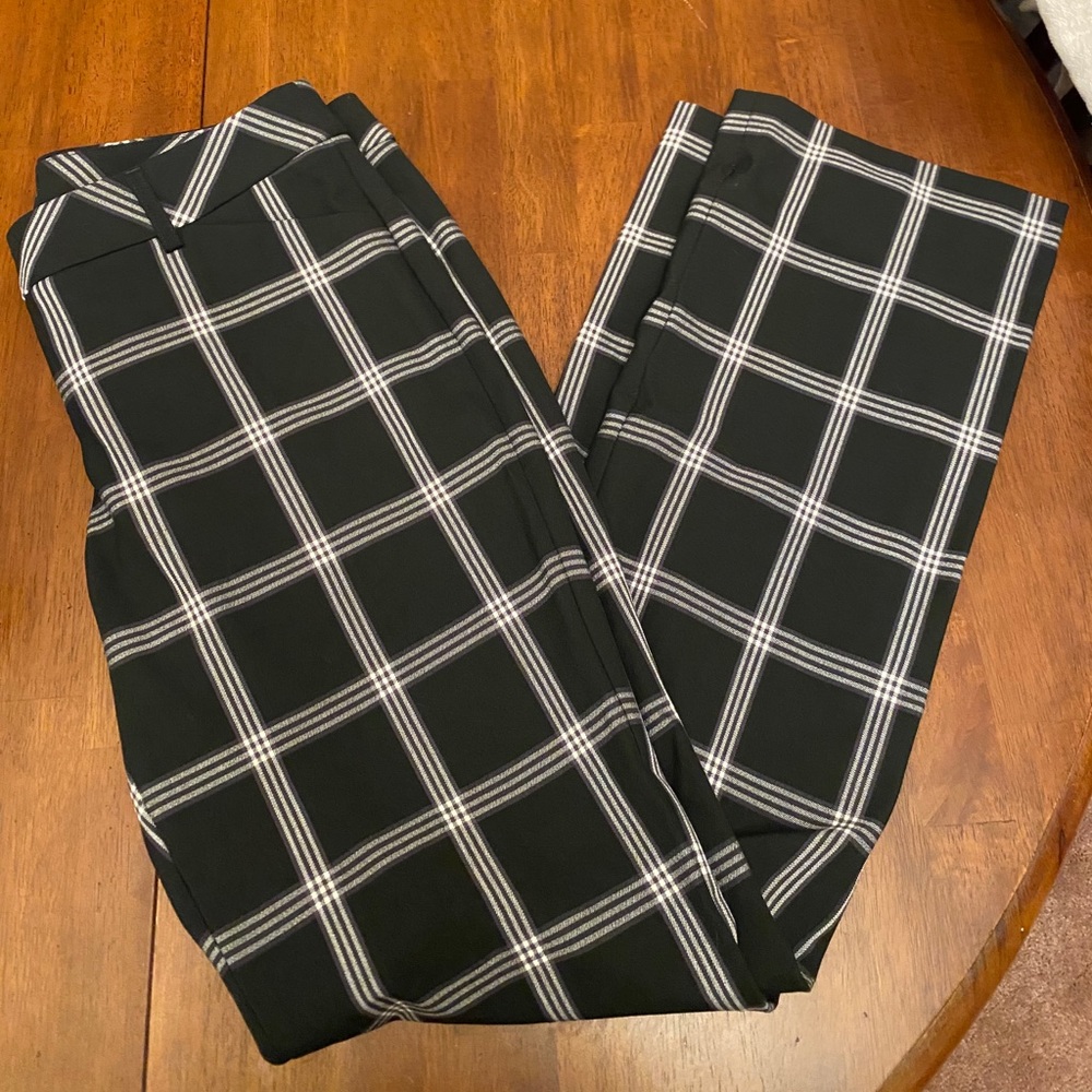 Express editor plaid dress pants size 8R